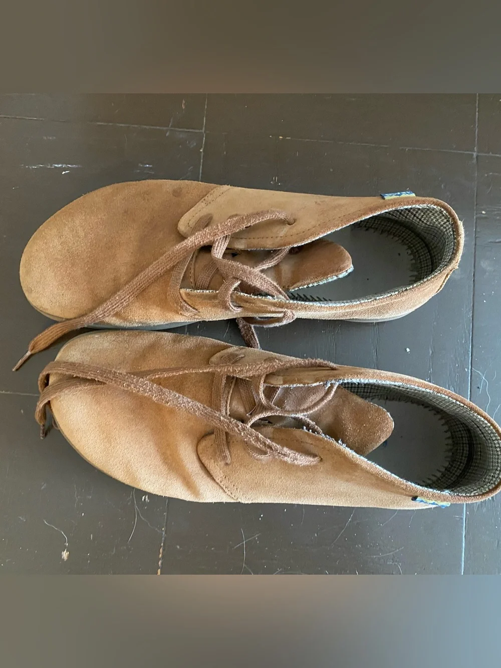 Lems Barefoot Tan Suede Chukka Boots Men’s 13